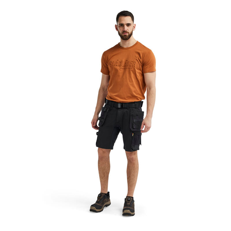 Blaklader 1752 1832 Short 2-Weg Stretch Met Gereedschapszakken + GRATIS 2-PACK BOXERSHORTS