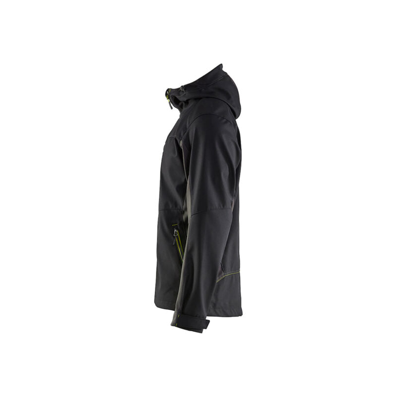 Blåkläder Softshell Jas met Vaste Capuchon 4753