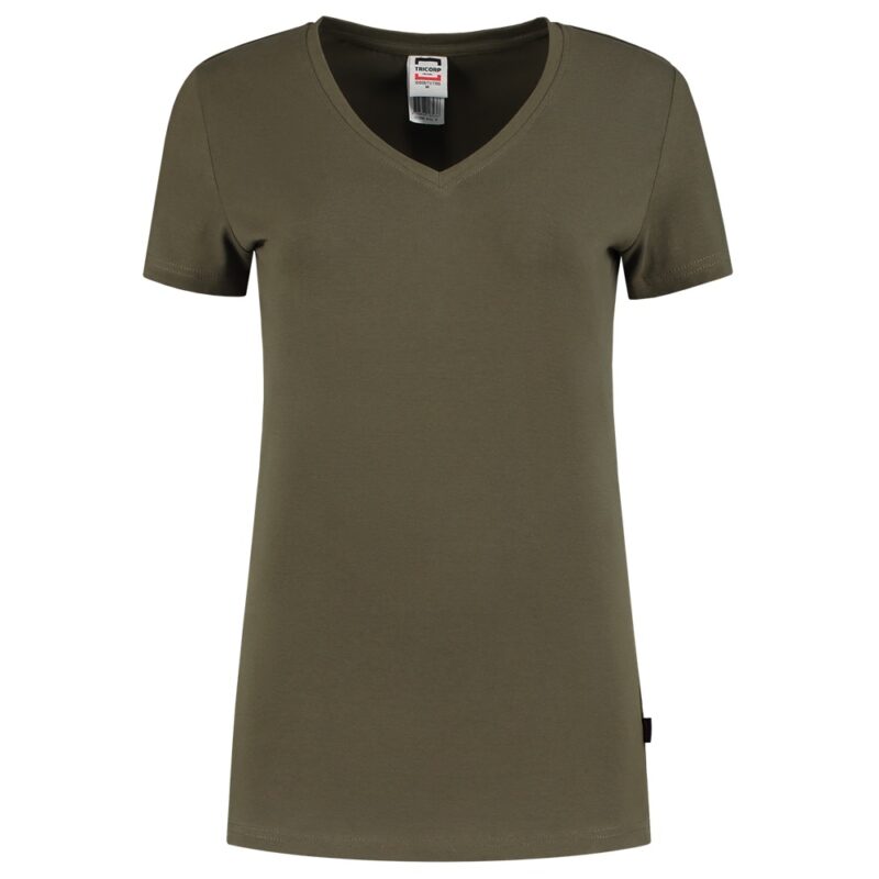 Tricorp Dames T-Shirt 101008 V-Hals Fitted