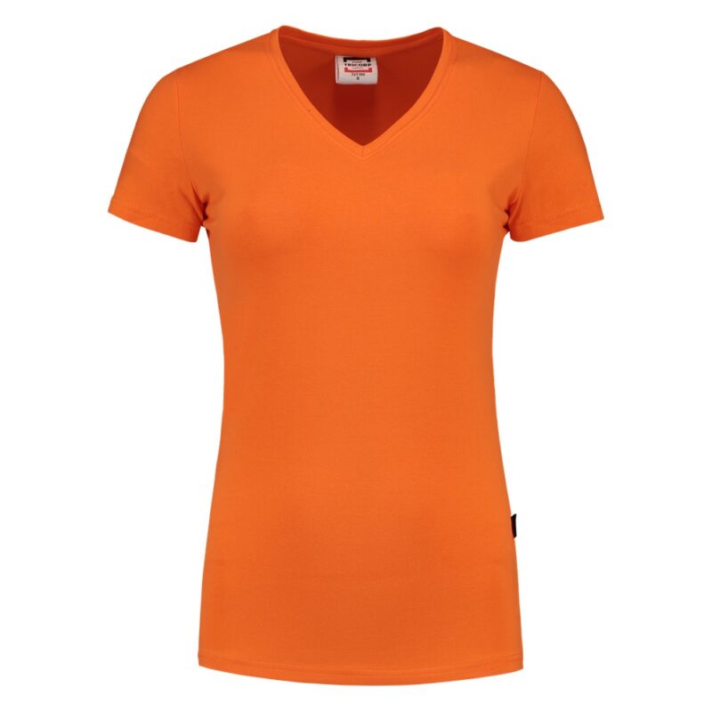 Tricorp Dames T-Shirt 101008 V-Hals Fitted