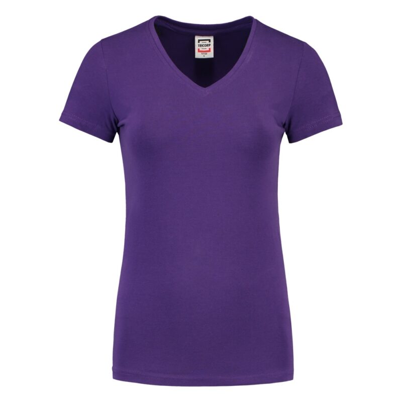 Tricorp Dames T-Shirt 101008 V-Hals Fitted