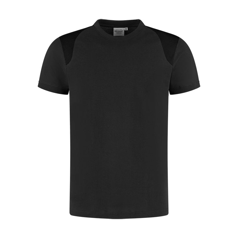 T-shirt Indushirt PRO LIJN TP180 Antraciet / Zwart