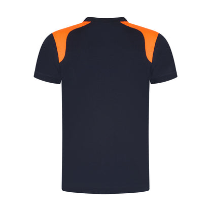 T-shirt Indushirt PRO LIJN TP180 Marine / Oranje