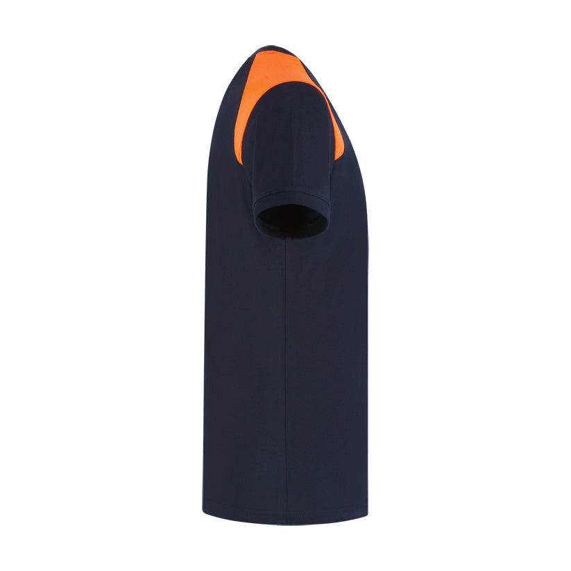 T-shirt Indushirt PRO LIJN TP180 Marine / Oranje
