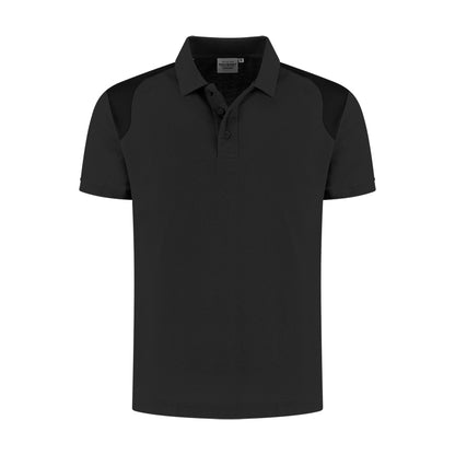 Indushirt Poloshirt PRO LIJN PP200 Antraciet / Zwart