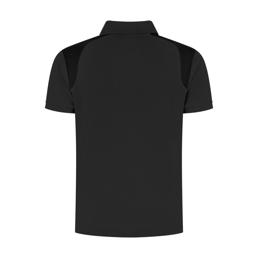 Indushirt Poloshirt PRO LIJN PP200 Antraciet / Zwart