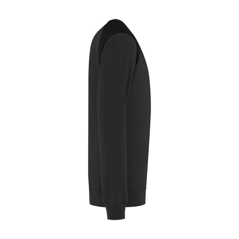 Sweater ronde hals Indushirt PRO LIJN SRP300 Antraciet / Zwart