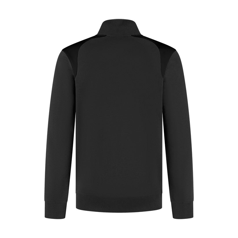 Indushirt Sweatvest PRO LIJN SVP300 Antraciet / Zwart