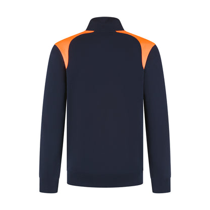 Indushirt Sweatvest PRO LIJN SVP300 Marine / Oranje