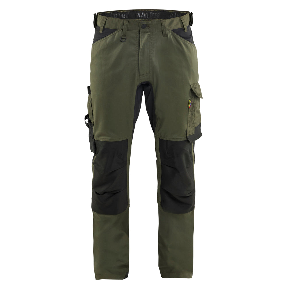Blaklader 1751 1832 Werkbroek 2-weg Stretch Donker Herfstgroen / Zwart