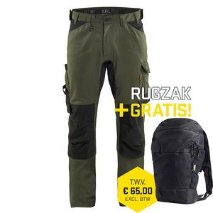 Donker Herfstgroen / Zwart