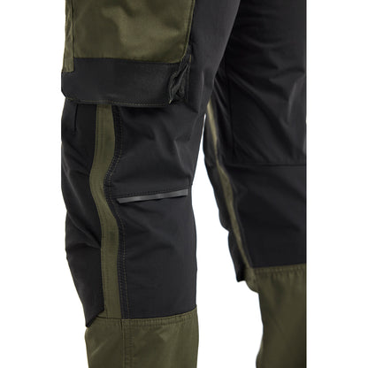 Blaklader 1751 1832 Werkbroek 2-weg Stretch Donker Herfstgroen / Zwart
