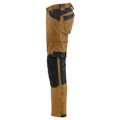 Blaklader 1751 1832 Werkbroek 2-weg Stretch Nougat / Zwart