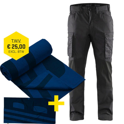 Blaklader Service Werkbroek Stretch 1459 1845 Light + GRATIS Strandhanddoek