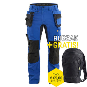 Kobaltblauw / Zwart