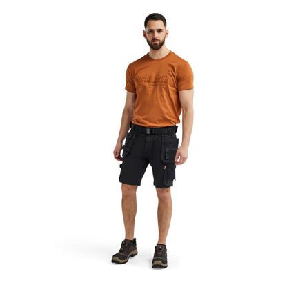 Blaklader 1752 1832 Short 2-Weg Stretch Met Gereedschapszakken + GRATIS 2-PACK BOXERSHORTS