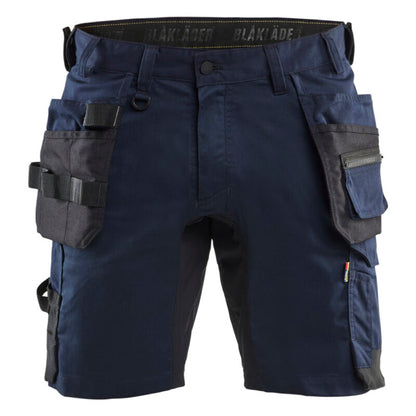 Blaklader 1752 1832 Short 2-Weg Stretch Met Gereedschapszakken + GRATIS 2-PACK BOXERSHORTS