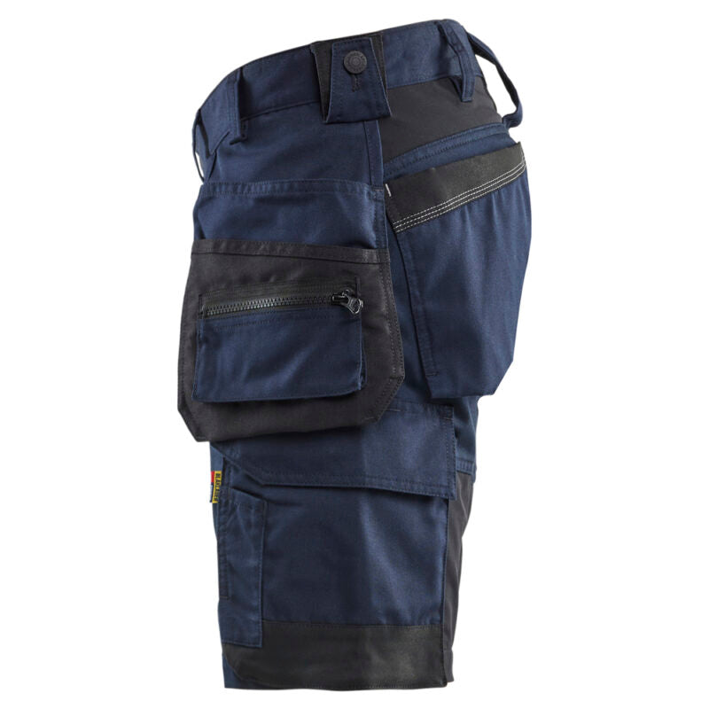 Blaklader 1752 1832 Short 2-Weg Stretch Met Gereedschapszakken + GRATIS 2-PACK BOXERSHORTS