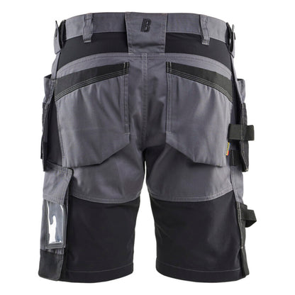 Blaklader 1752 1832 Short 2-Weg Stretch Met Gereedschapszakken + GRATIS 2-PACK BOXERSHORTS