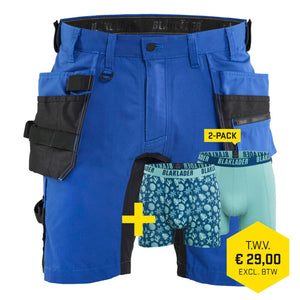 Kobalt / Zwart