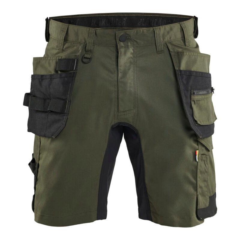 Blaklader 1752 1832 Short 2-Weg Stretch Met Gereedschapszakken + GRATIS 2-PACK BOXERSHORTS