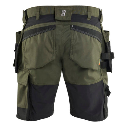 Blaklader 1752 1832 Short 2-Weg Stretch Met Gereedschapszakken + GRATIS 2-PACK BOXERSHORTS