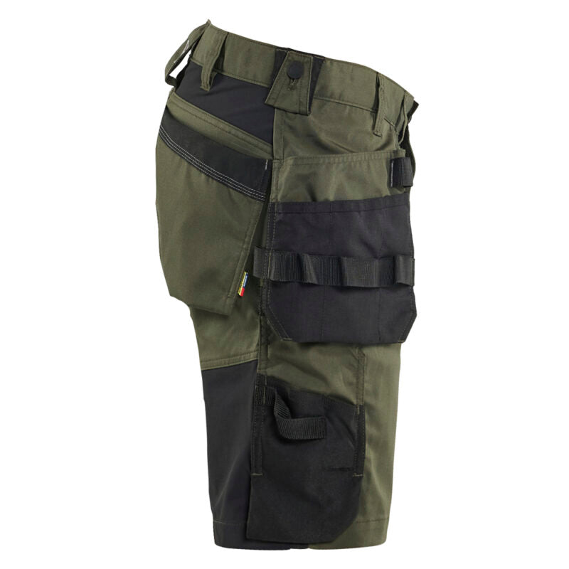 Blaklader 1752 1832 Short 2-Weg Stretch Met Gereedschapszakken + GRATIS 2-PACK BOXERSHORTS