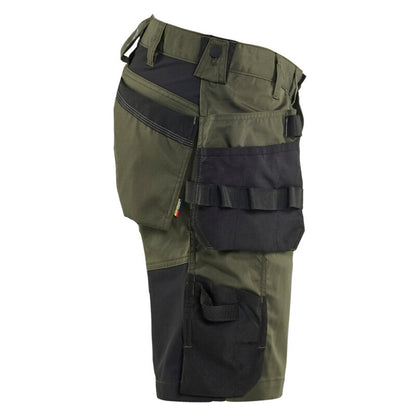 Blaklader 1752 1832 Short 2-Weg Stretch Met Gereedschapszakken + GRATIS 2-PACK BOXERSHORTS