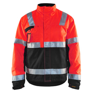 Fluor Rood / Zwart