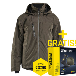 Olijfgroen / Zwart