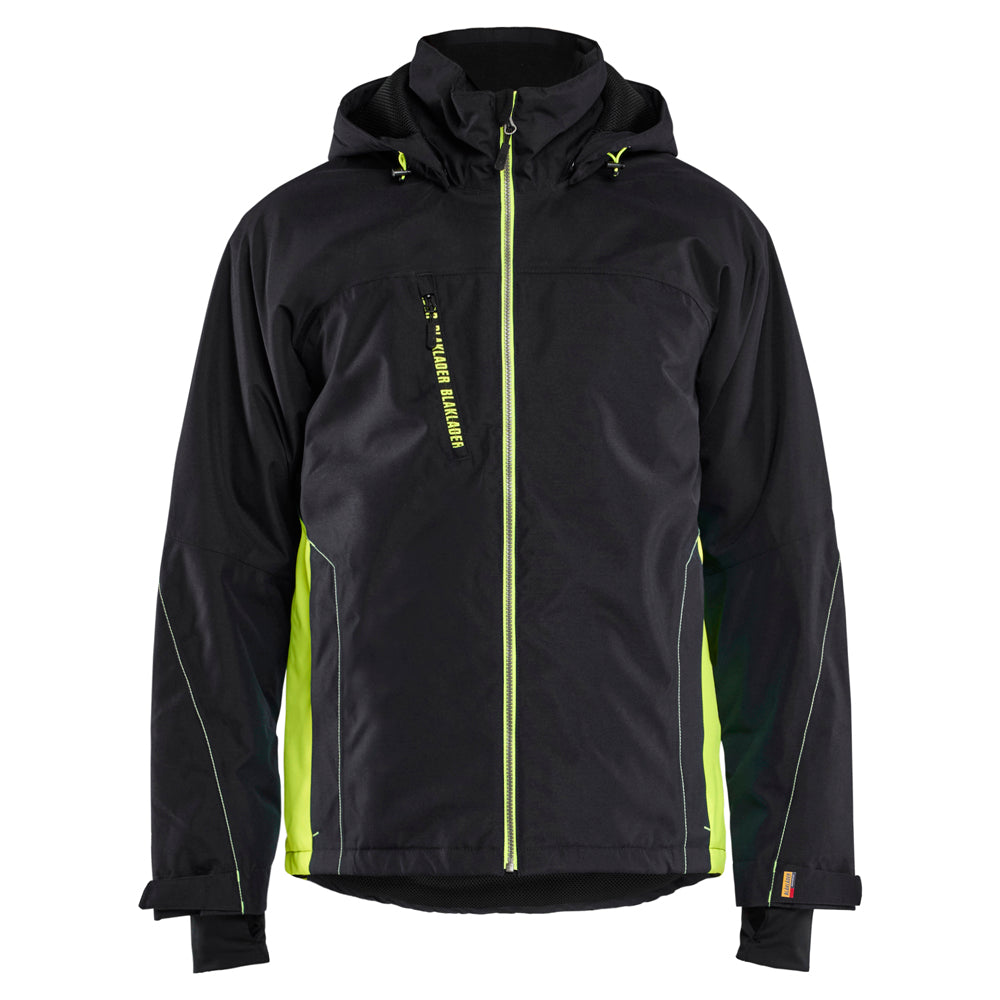 Blaklader Lichtgewicht Winterjas 4890 Zwart / Fluor Geel