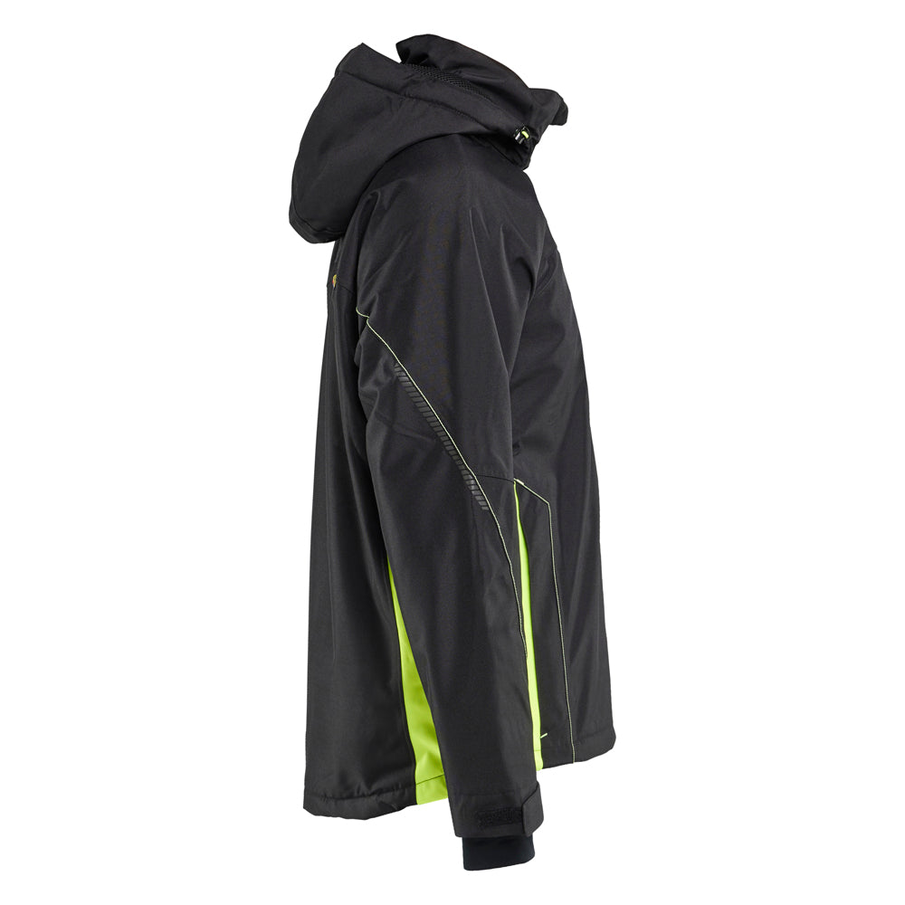 Blaklader Lichtgewicht Winterjas 4890 Zwart / Fluor Geel
