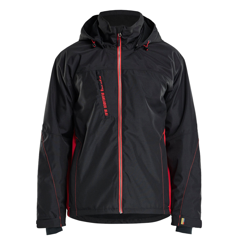 Blaklader Lichtgewicht Winterjas 4890 Zwart / Rood