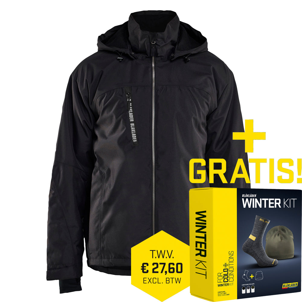 Blaklader Lichtgewicht Winterjas 4890 Zwart
