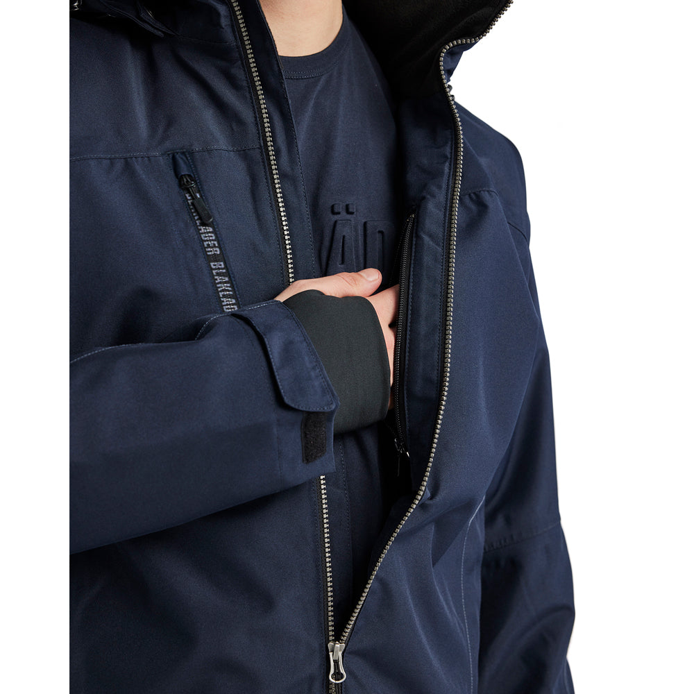Blaklader Lichtgewicht Winterjas 4890 Donker Marineblauw / Zwart