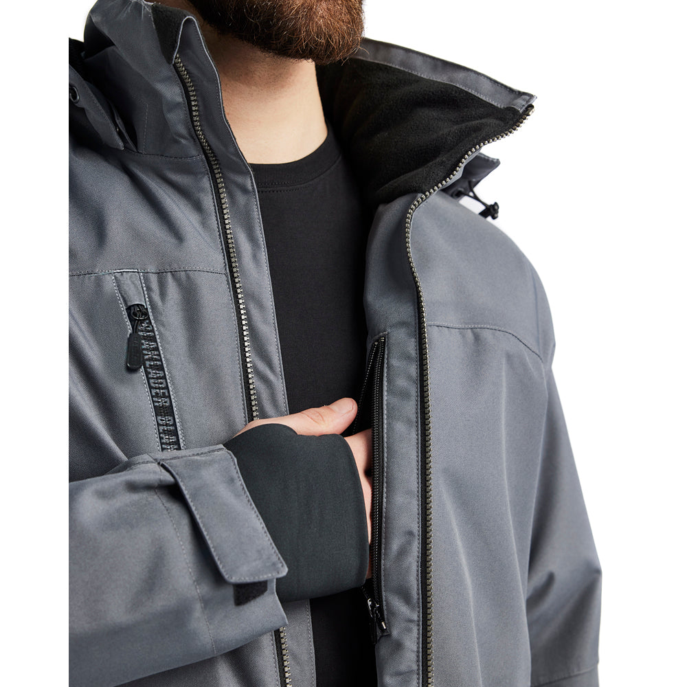 Blaklader Lichtgewicht Winterjas 4890 Medium Grijs / Zwart