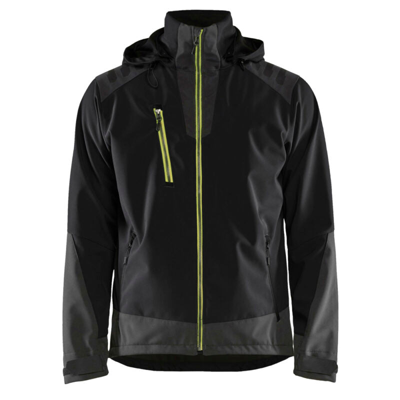 Blåkläder Softshell Jas met Afneembare Capuchon 4749