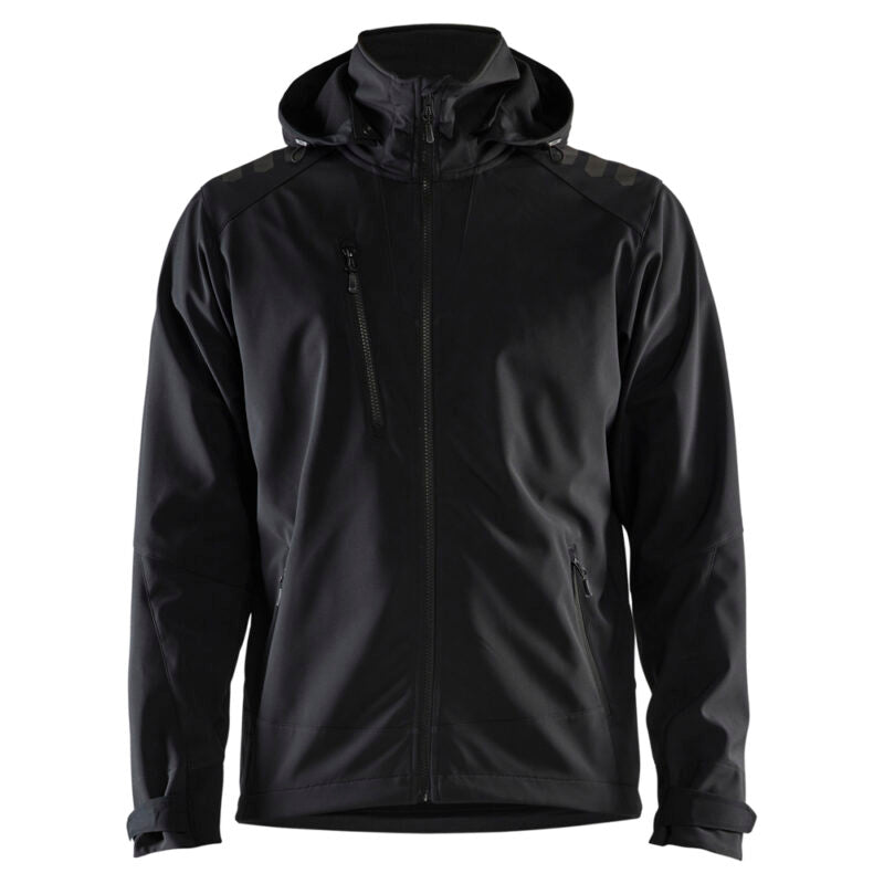 Blåkläder Softshell Jas met Afneembare Capuchon 4749