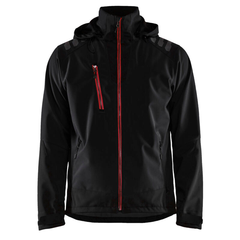 Blåkläder Softshell Jas met Afneembare Capuchon 4749