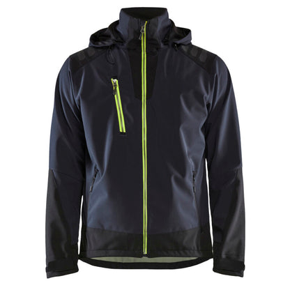 Blåkläder Softshell Jas met Afneembare Capuchon 4749