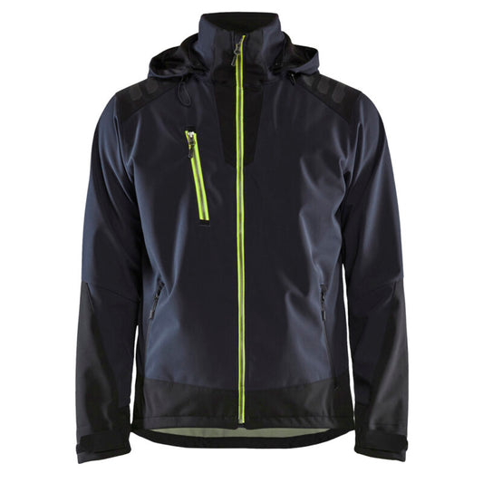 Blåkläder Softshell Jas met Afneembare Capuchon 4749