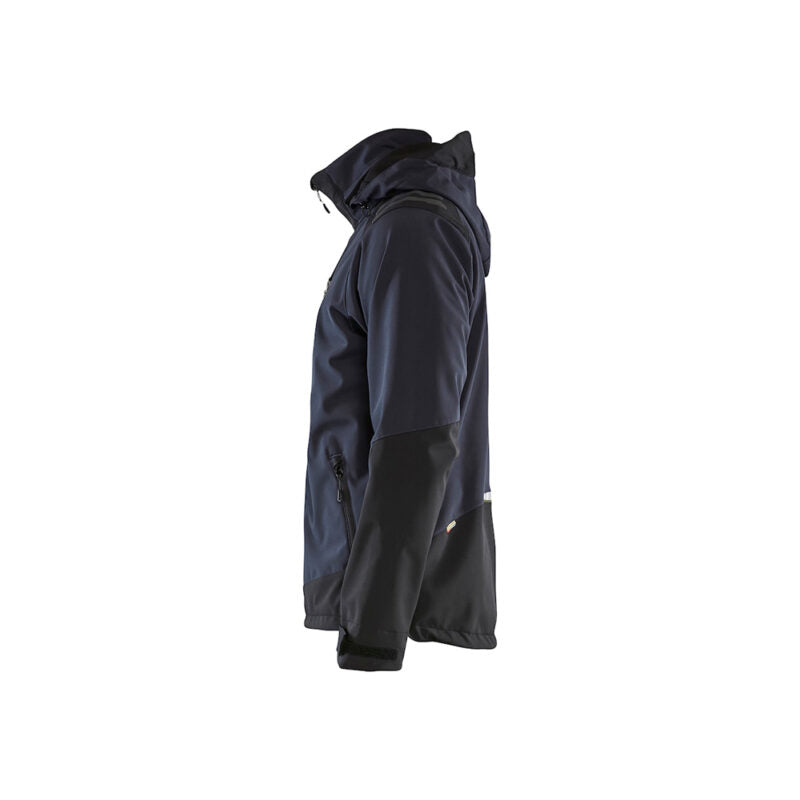 Blåkläder Softshell Jas met Afneembare Capuchon 4749