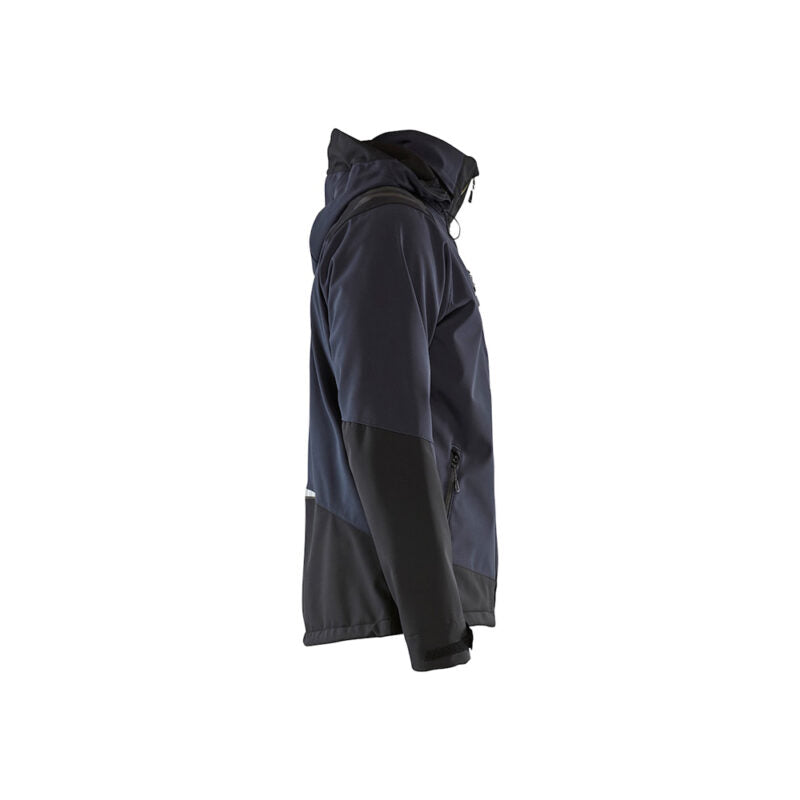 Blåkläder Softshell Jas met Afneembare Capuchon 4749