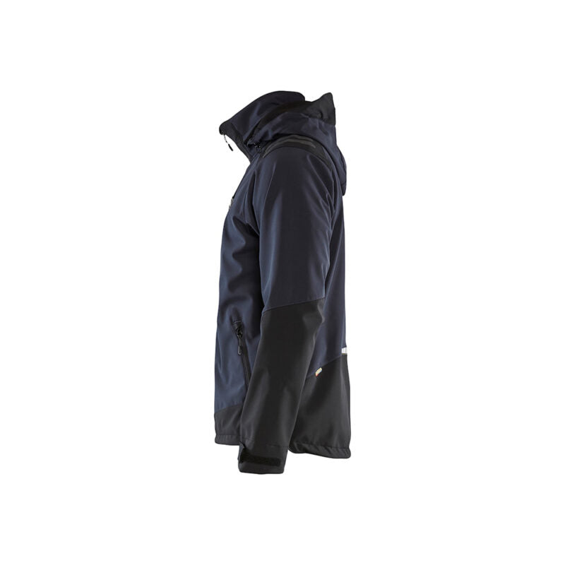 Blåkläder Softshell Jas met Afneembare Capuchon 4749