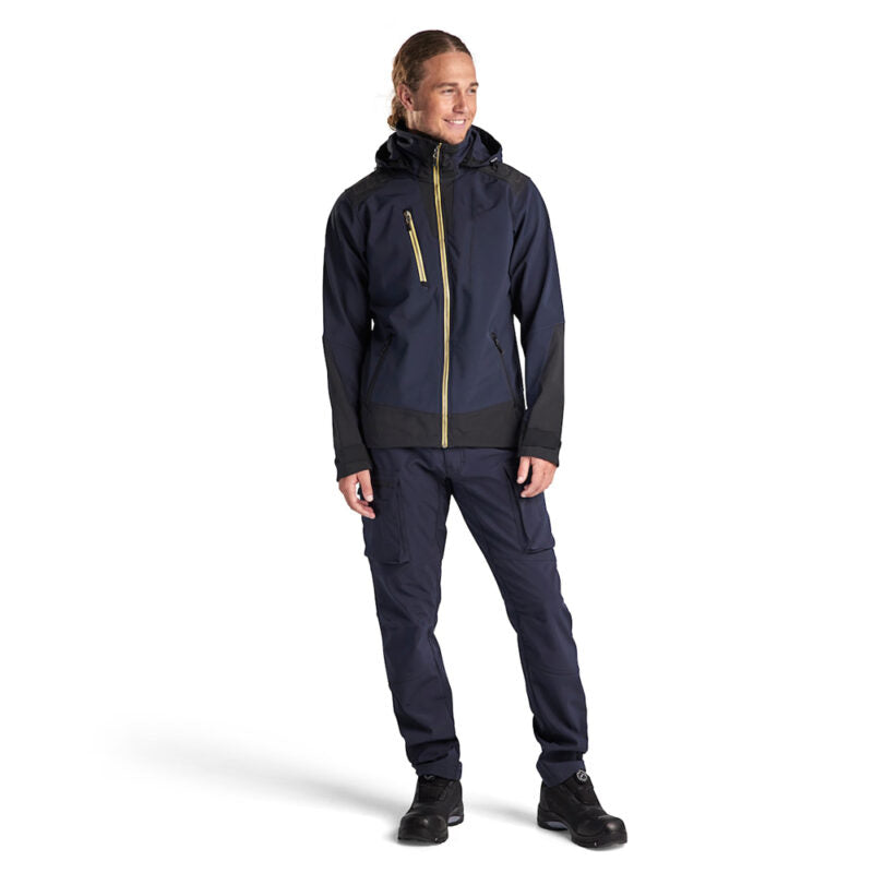 Blåkläder Softshell Jas met Afneembare Capuchon 4749