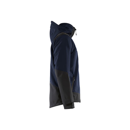 Blåkläder Softshell Jas met Afneembare Capuchon 4749