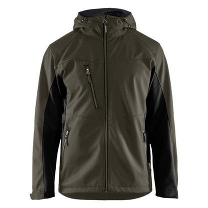 Blåkläder Softshell Jas met Vaste Capuchon 4753