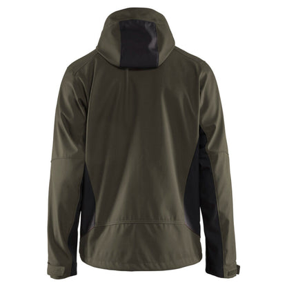 Blåkläder Softshell Jas met Vaste Capuchon 4753
