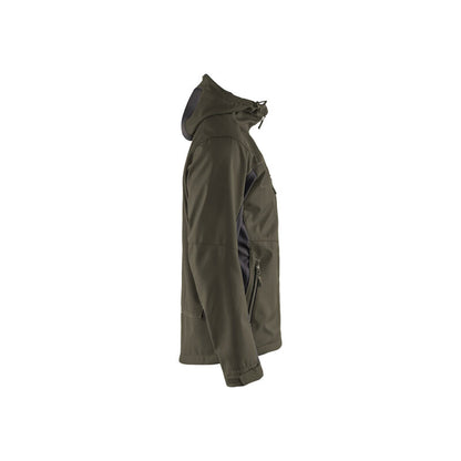 Blåkläder Softshell Jas met Vaste Capuchon 4753