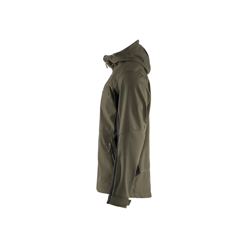 Blåkläder Softshell Jas met Vaste Capuchon 4753